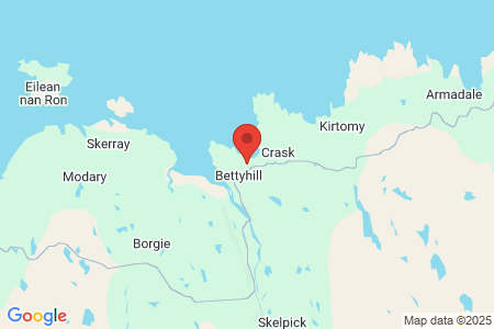 Google map for <span lang="en-GB" dir="ltr">Carbon Audits for Crofters – Bettyhill</span>