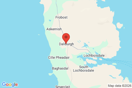 Google map for <span lang="en-GB" dir="ltr">South Uist Fluke and Healthy Peatlands: Benefits for your Croft or Common Grazing</span>