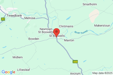 Google map for <span lang="en-GB" dir="ltr">Arable+Series: Green Covers Workshop – St Boswells</span>