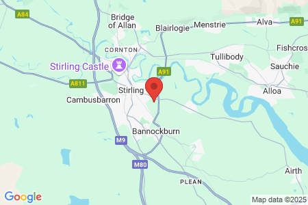 Google map for <span lang="en-GB" dir="ltr">Nutrient Management & IPM Workshop – Stirling</span>