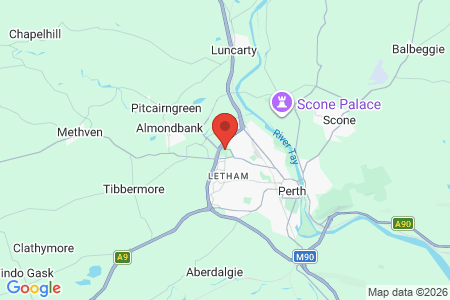 Google map for <span lang="en-GB" dir="ltr">Perthshire Women in Agriculture: Ticks and Tick-borne Disease</span>