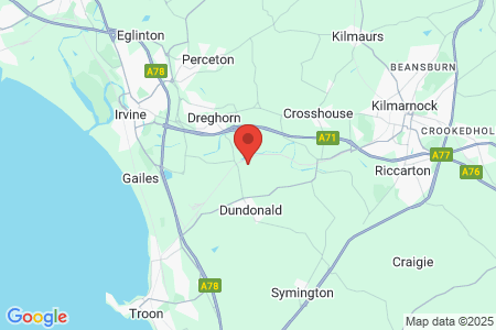 Google map for <span lang="en-GB" dir="ltr">Ayrshire WIA: Animal Health and Handling</span>