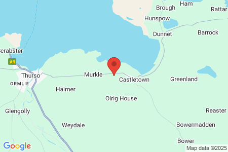 Google map for <span lang="en-GB" dir="ltr">Herd Performance: Calving Efficiency Roadshow – Thurso</span>