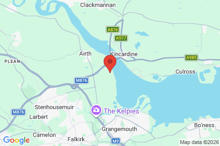 Google map for <span lang="en-GB" dir="ltr">Farm Wildlife Walk – Stirling</span>