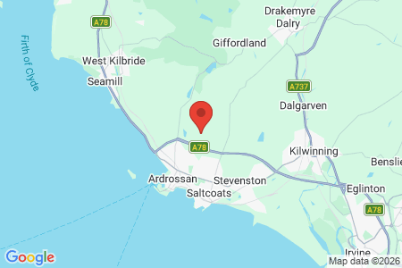 Google map for <span lang="en-GB" dir="ltr">Grassland Roadshow Ayr: Building Resilient Pastures</span>