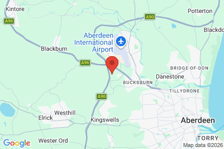 Google map for <span lang="en-GB" dir="ltr">North East Organics – Organic Trials Visit at Craibstone</span>