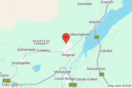 Google map for <span lang="en-GB" dir="ltr">Ross-shire Crofting Sheep – Clinical Signs, Louping-ill & Control Considerations</span>