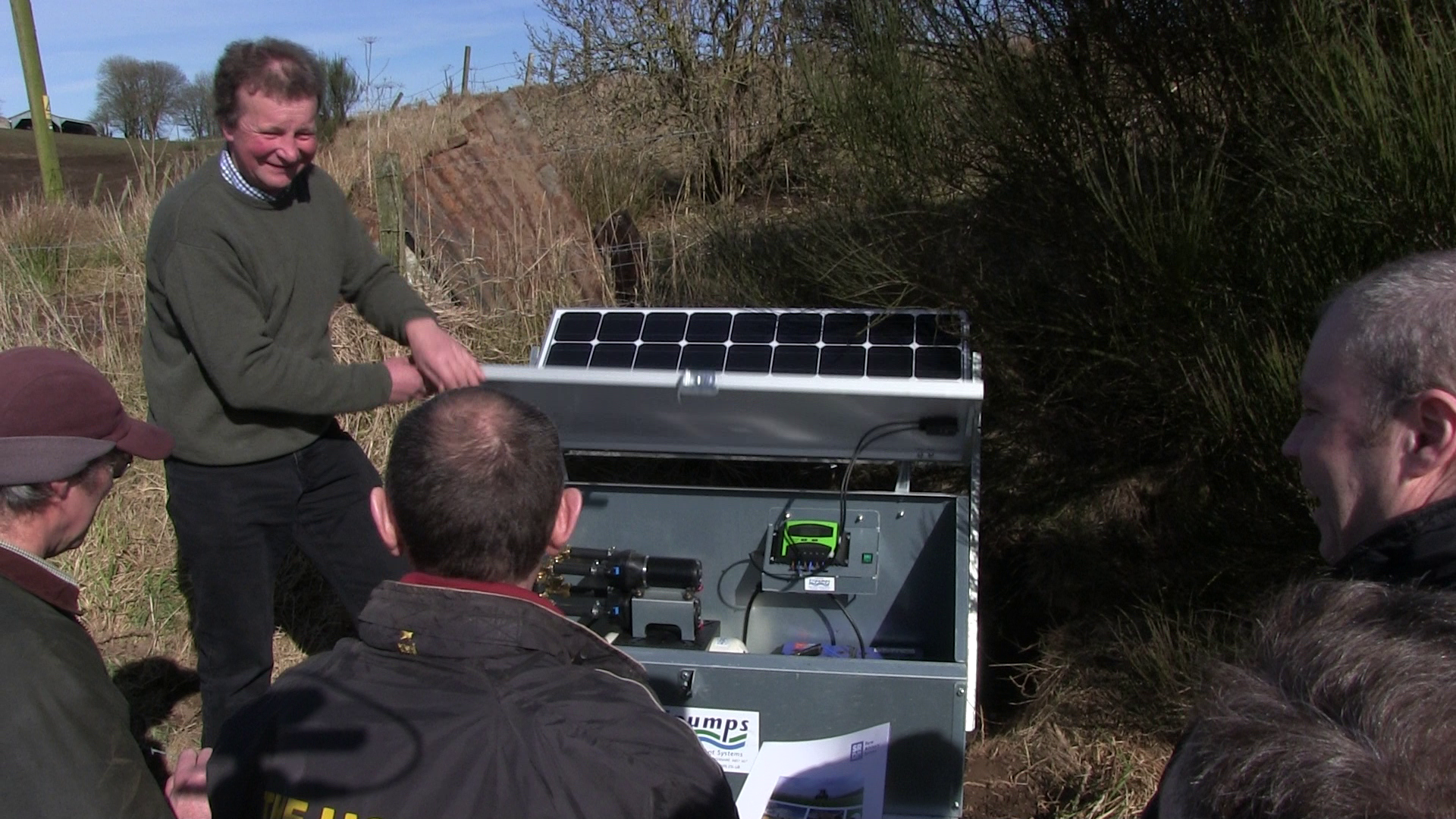 Solar water pump