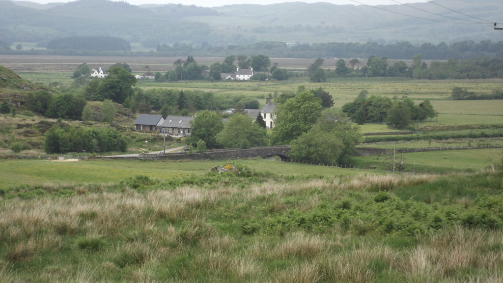 Landscape photo showing Dunadd, the host farm for the Argyll Soil & Nutrient Network