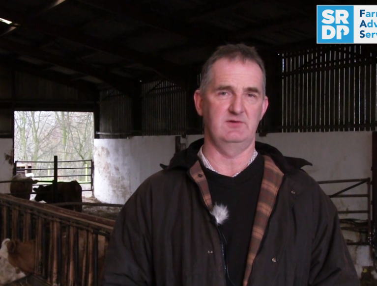 James Beattie from Newmills of Boyne, one of the Soil & Nutrient Network host farms