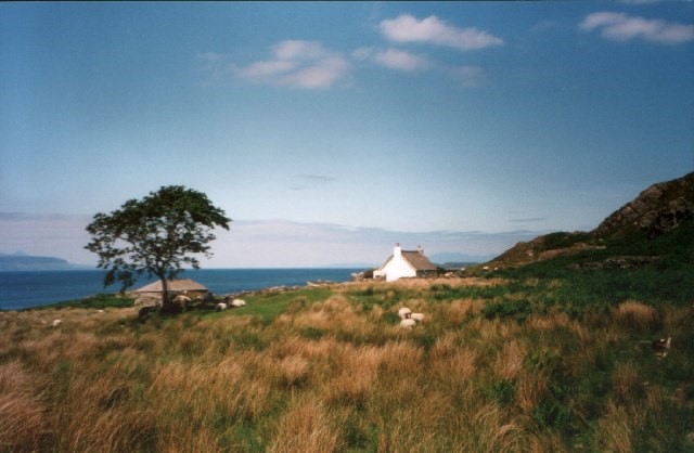 Photo of derelict croft with house 2