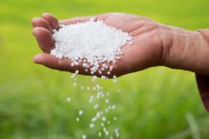 Urea in a hand