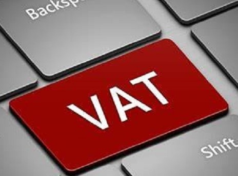 VAT letters are a computer key image
