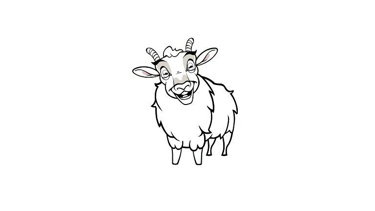 Colouring In Sheep Side onSMALL Colouring In Sheep Side onSMALL