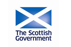 Scottish Government logo of a Saltire with the words 'The Scottish Government' below it.