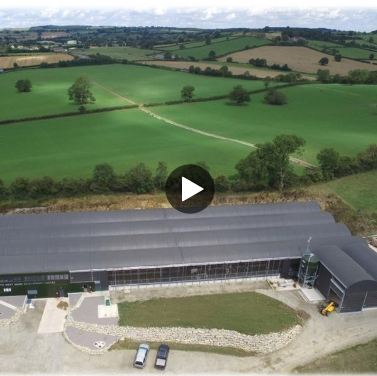 an aerial shot of the south west dairy development centre