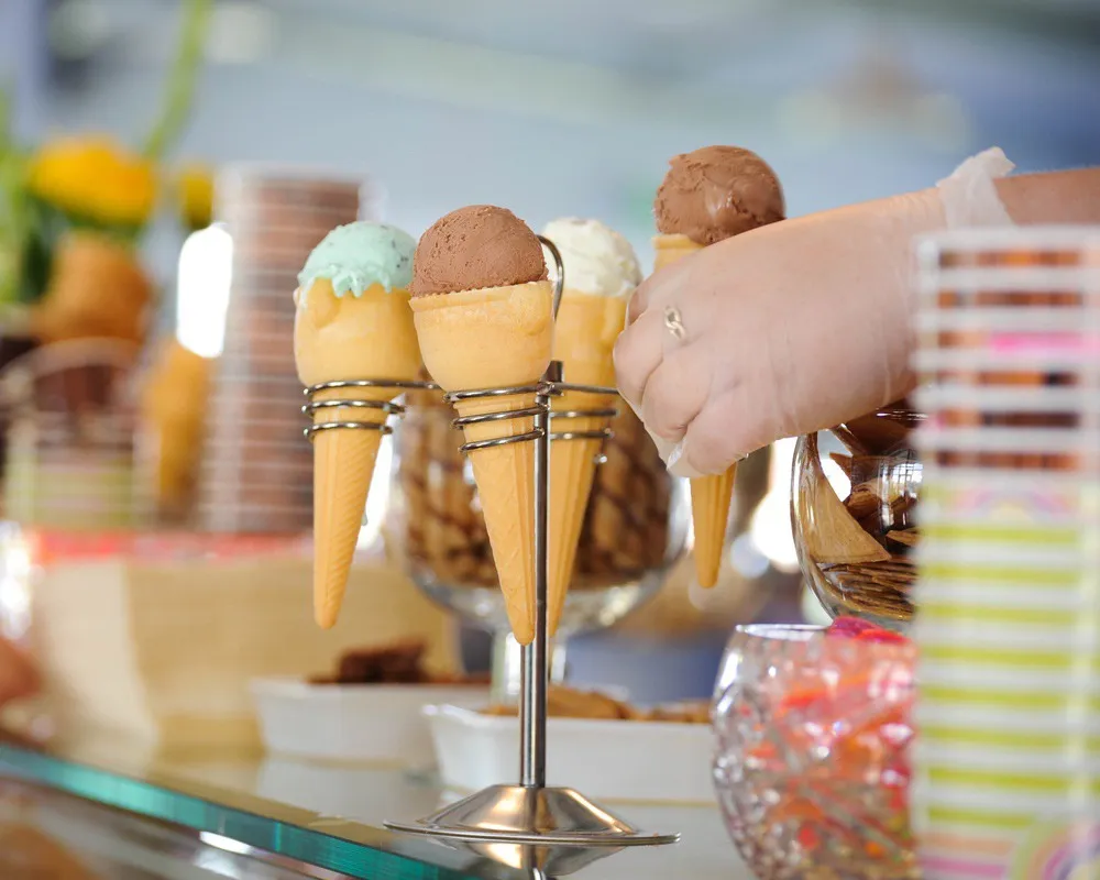 Ice cream cones