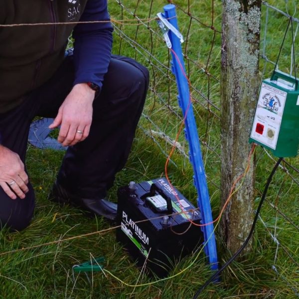 Electric fence equipment