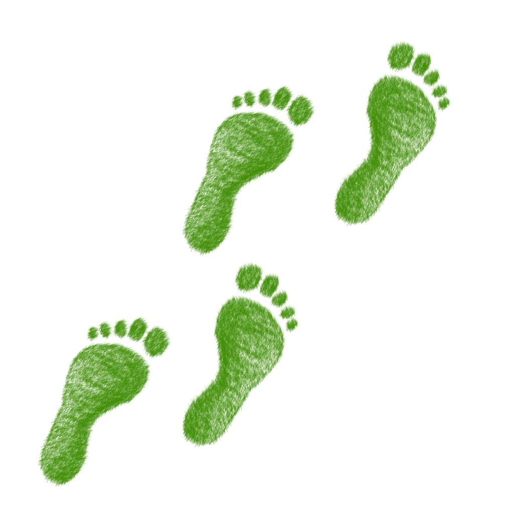 Green footprints