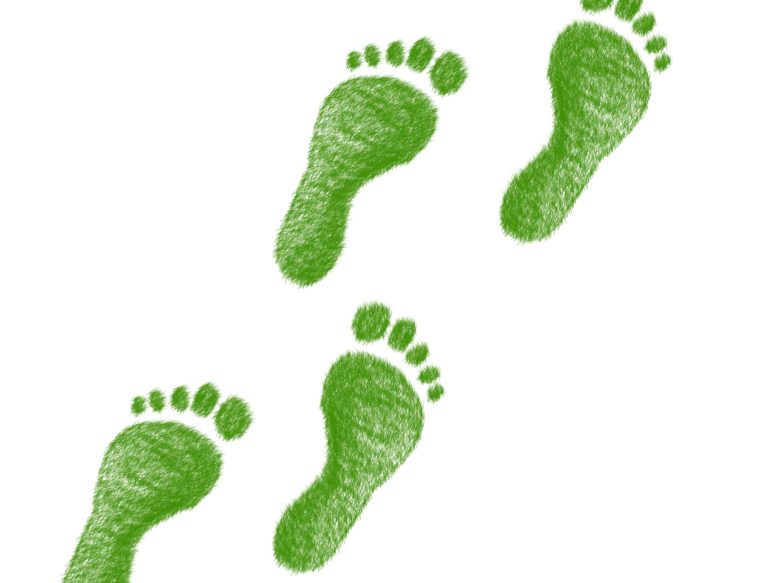 Green footprints