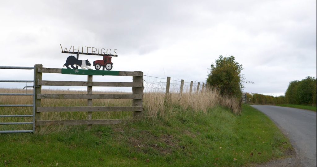 Whitriggs Farm Sign
