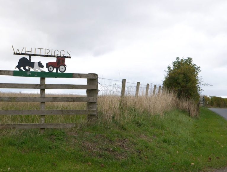 Whitriggs Farm Sign