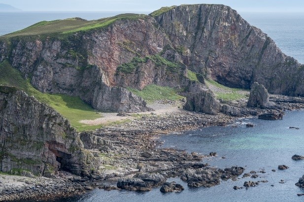 Islay cliff Cliff habitat: The Oa, Islay © H Bibby