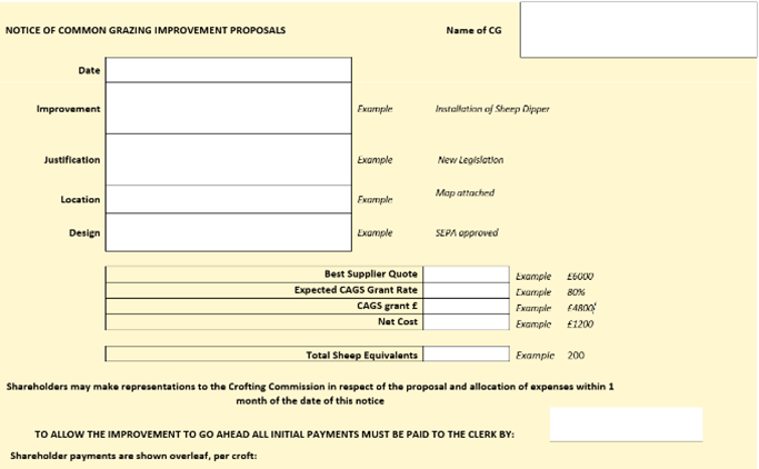 Common Grazings_Informing Stakeholders Screenshot