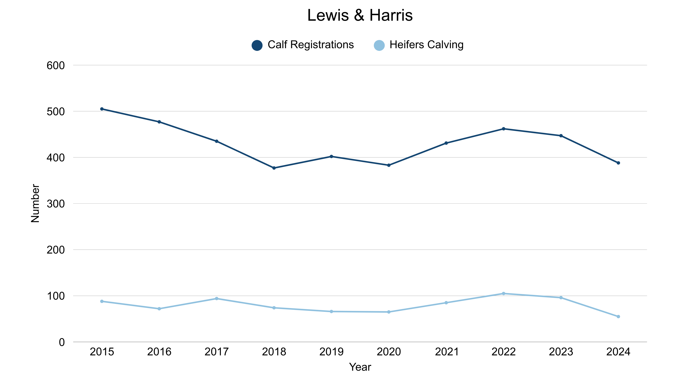 West Coast Calves Lewis and Harris