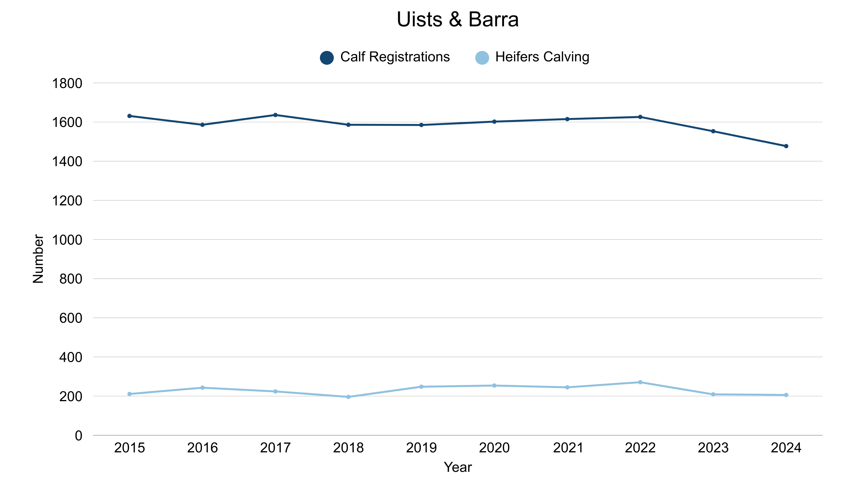West Coast Calves Uists and Barra