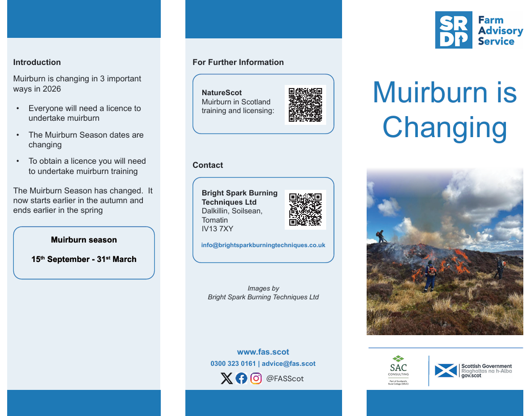 Muirburn is changing leaflet thumbnail
